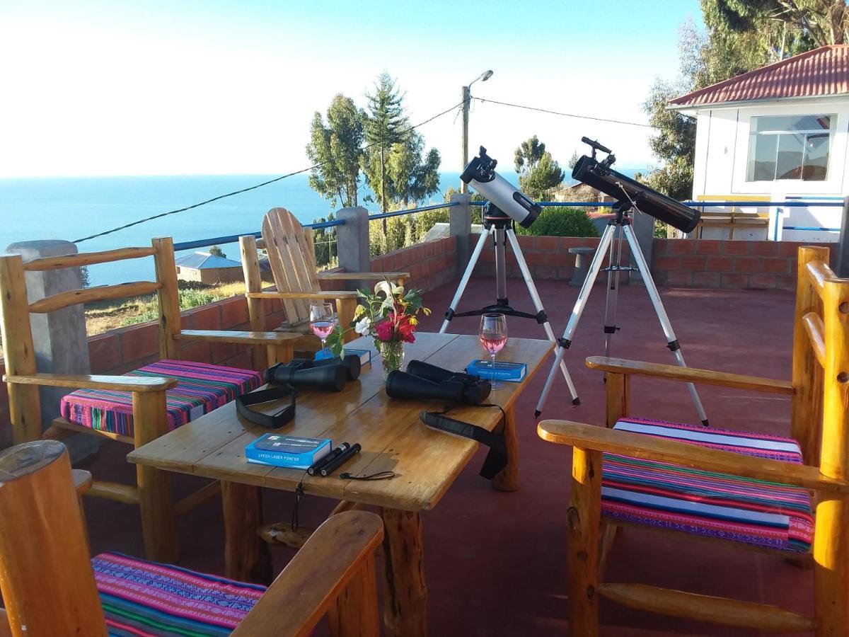 Amantani Lodge Ocosuyo Bagian luar foto