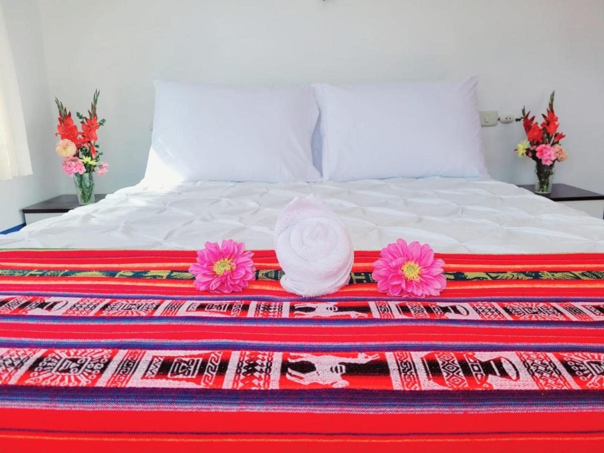 Amantani Lodge Ocosuyo Bagian luar foto