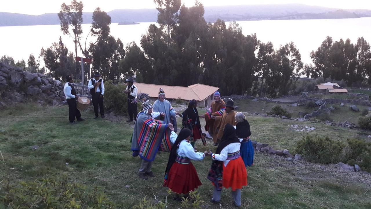 Amantani Lodge Ocosuyo Bagian luar foto