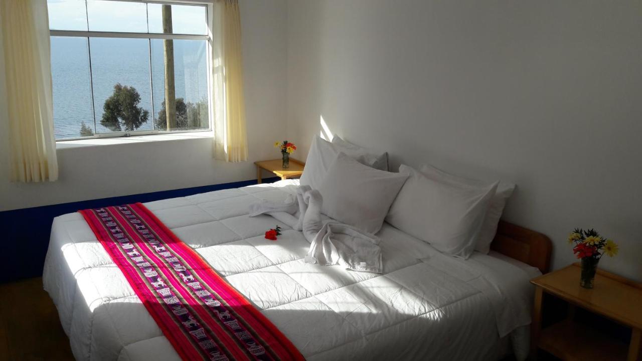 Amantani Lodge Ocosuyo Bagian luar foto