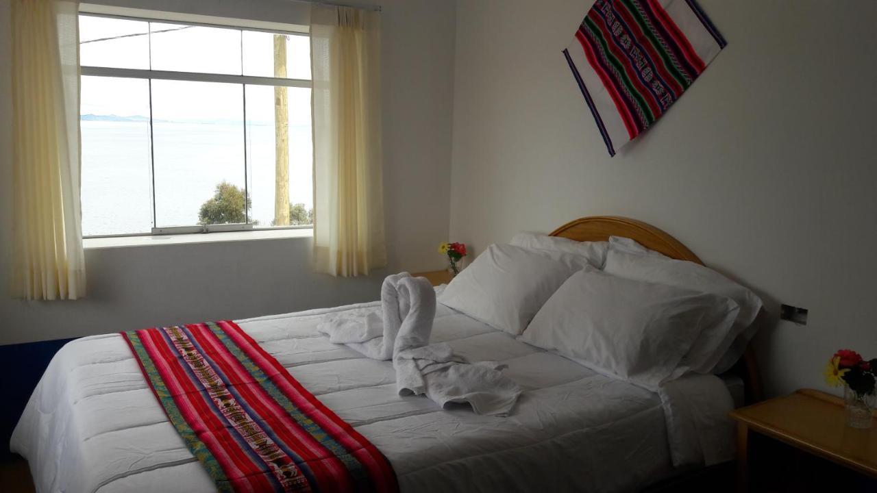 Amantani Lodge Ocosuyo Bagian luar foto