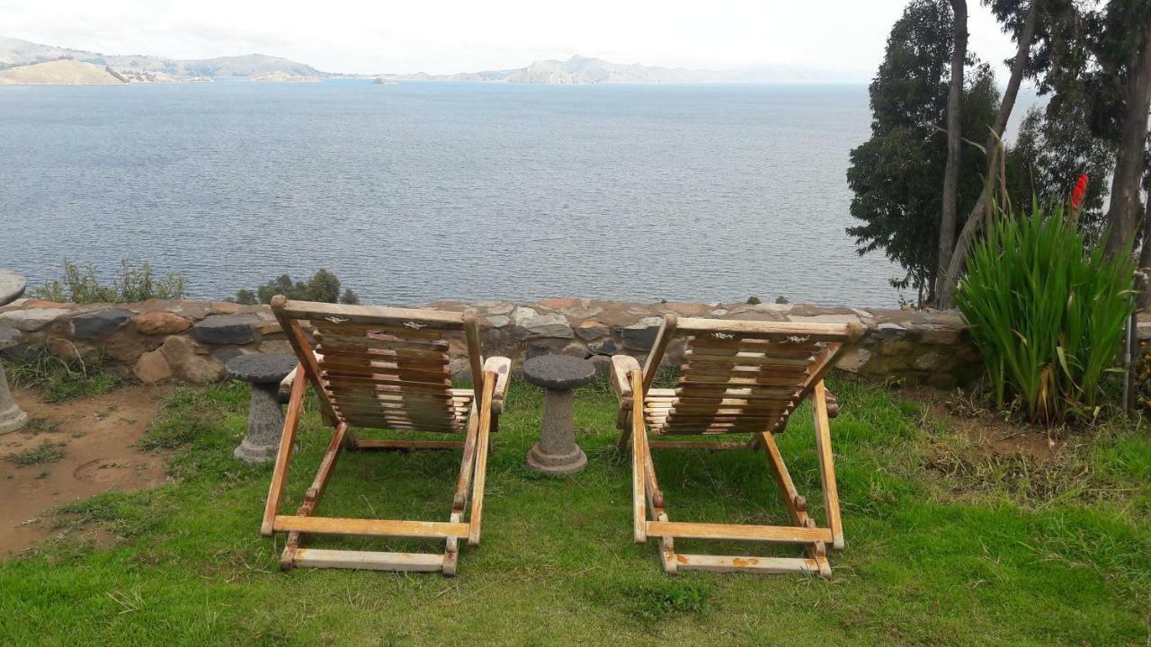 Amantani Lodge Ocosuyo Bagian luar foto